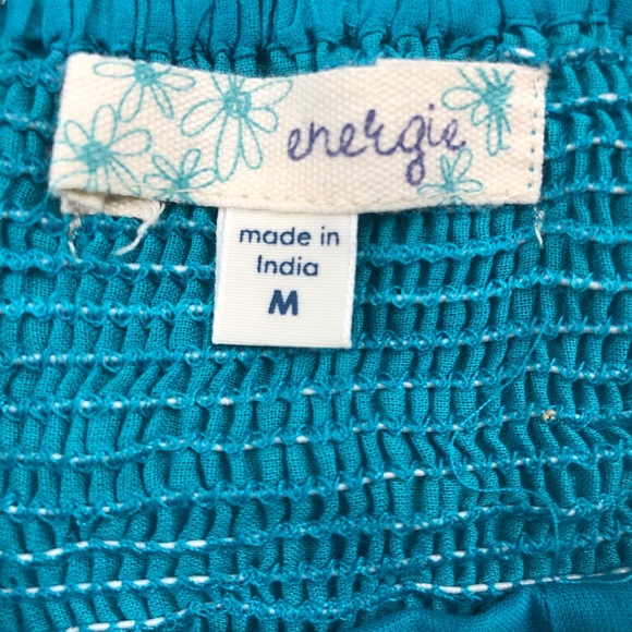 NWT Dress Energie summer floral girls sz M blue - Picture 2 of 7